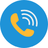 yellow phone icon